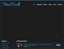 Tablet Screenshot of manuelcarvalho.net